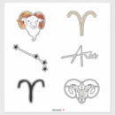 Zoek naar aries ram stickers Zodiaan