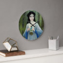 Zoek naar mooie fantasie klokken Illustratie