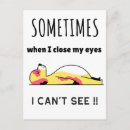 Zoek naar grappige ogen briefkaarten Elk persoon