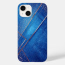 Zoek naar diagonale lijnen iphone hoesjes Blauw