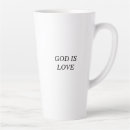 Zoek naar christelijke liefde mokken God is liefde