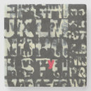 Zoek naar alfabet onderzetters Modern