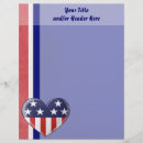 Zoek naar sterren en strepen briefpapier Patriottisme