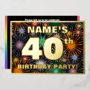 Zoek naar fireworks uitnodigingen Verjaardagsfeest