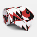 Zoek naar groen rood wit stropdassen Abstract