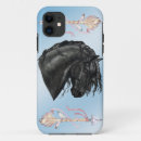 Zoek naar blauw paard iphone hoesjes Waterverf