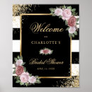 Zoek naar gouden bloemen posters Zwart en goud