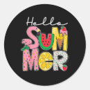 Zoek naar zomervakantie stickers Laten we gaan brandon