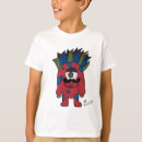 Zoek naar cartoon karakter tshirts Tekening