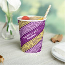 Zoek naar papieren bekers Elk persoon