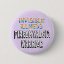 Zoek naar onzichtbare ziekte buttons Fibromyalgie