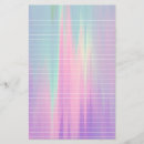 Zoek naar paarse strepen briefpapier Waterverf