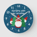 Zoek naar dwergen posters klokken Kerstmis