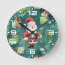 Zoek naar de kerstman klokken Kerstmis