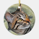 Zoek naar tabby cat ornamenten Grijs