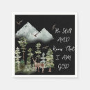 Zoek naar geloof servetten Inspirerend citaatgeschrift