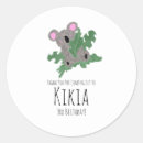Zoek naar koala ronde stickers Groen