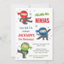 Zoek naar vechtsport uitnodigingen Ninja