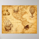 Zoek naar historische wereldkaart posters Cartografie