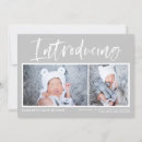 Zoek naar tweeling geboorte uitnodigingen Fotocollage
