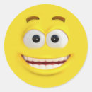 Zoek naar koele emoji stickers Glimlachen