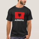 Zoek naar albanië tshirts Rood