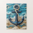 Zoek naar anker puzzels Kust