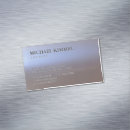 Zoek naar metaal kijk visitekaartjes Glanzend