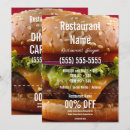 Zoek naar brochure uitnodigingen Hamburgers