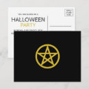 Zoek naar pentagrams briefkaarten Halloween