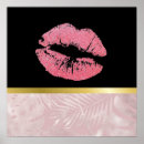 Zoek naar gouden lippen kunst Make up