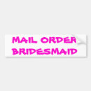 Zoek naar wedding bumperstickers Vrouw