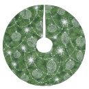 Zoek naar mooie kerstboom kleden Groen