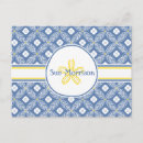 Zoek naar blauw briefkaarten Voor haar