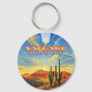 Zoek naar saguaro cactus sleutelhangers Nationaal park saguaro