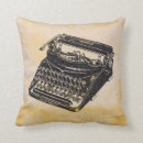 Zoek naar type kussens Schrijfmachine