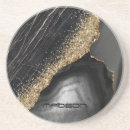 Zoek naar black marble onderzetters Goud