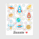 Zoek naar raket stickers Ruimte