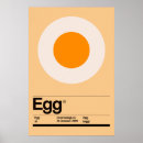 Zoek naar eieren posters Minimalistisch