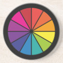 Zoek naar geometrische vormen onderzetters Voor haar