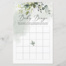 Zoek naar spel bingo uitnodigingen Elk persoon