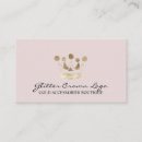 Zoek naar konings kroon visitekaartjes Goud