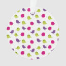 Zoek naar grappige vogels ornamenten Schattig