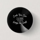 Zoek naar merch buttons Creëer je eigen