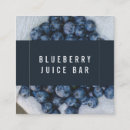 Zoek naar bosbes visitekaartjes Blauw