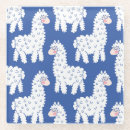 Zoek naar alpaca onderzetters Patroon