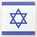 Zoek naar israël onderzetters Vlag van israël