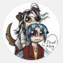 Zoek naar chibi stickers Gothic