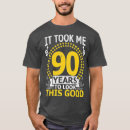 Zoek naar 90 jaar tshirts Schattig