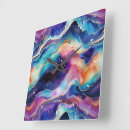 Zoek naar regenboog klokken Abstract